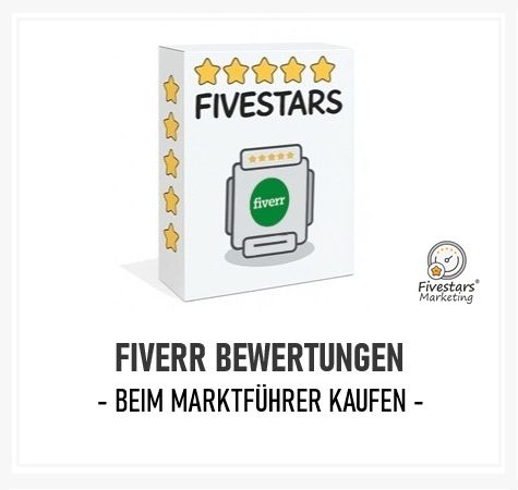 Der Fiverr Bewertungsservice für Ihre Gigs von Fivestars