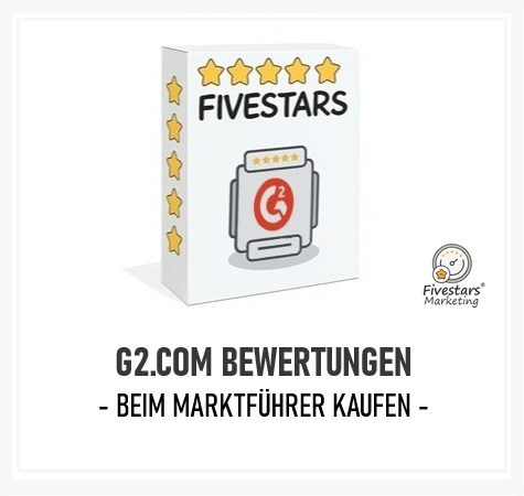 Mehr Softwarenutzer und mehr Umsatz mit dem G2com Bewertungsservice von Fivestars